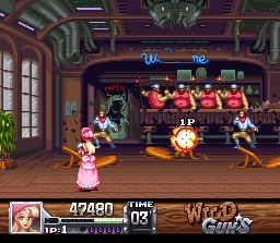 Wild Guns screenshot 3 for Super Famicom